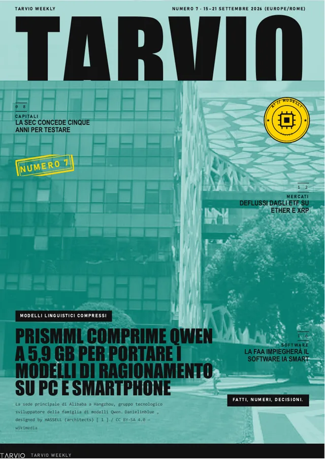 Tarvio Weekly numero 7 — la copertina